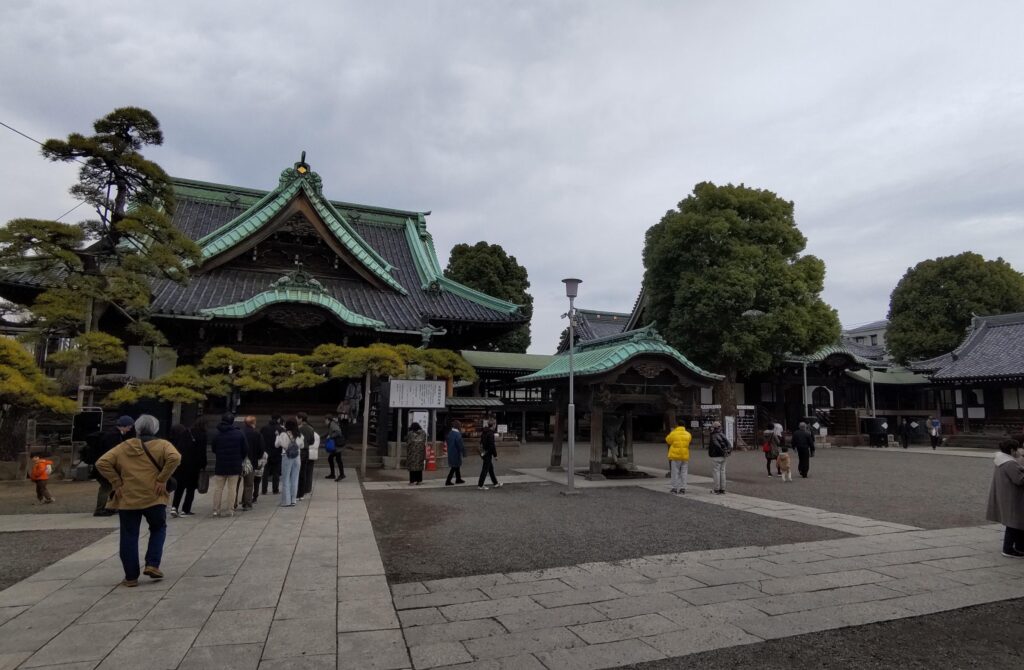 柴又帝釈天の境内